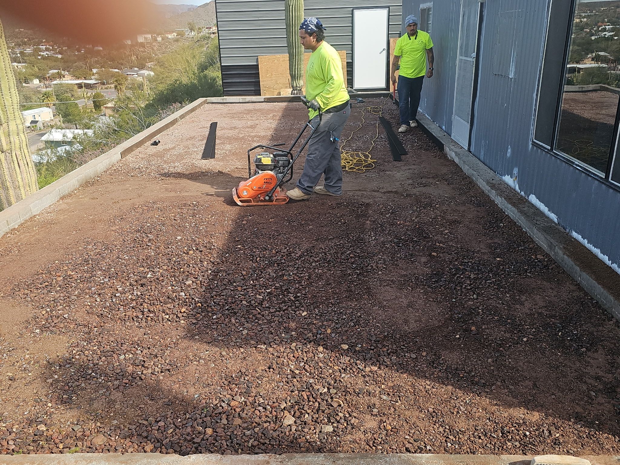 Concrete demo and removal crew Phoenix AZ - New Foundations Construction