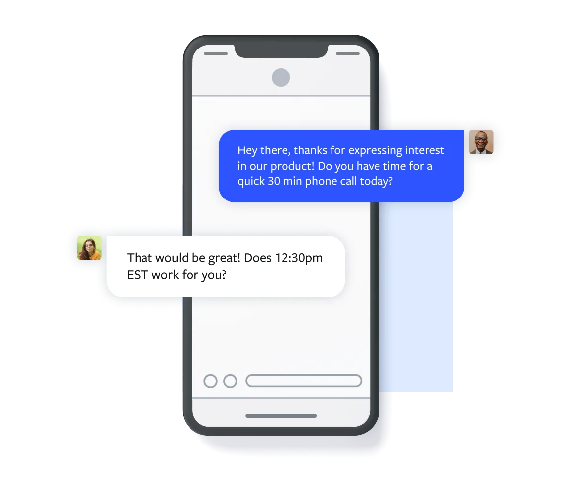 2 Way Text & Email Conversations