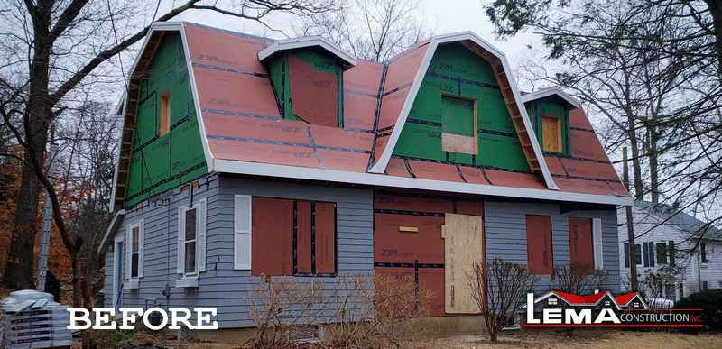 Lema Construction providing roofing services in Brockton MA