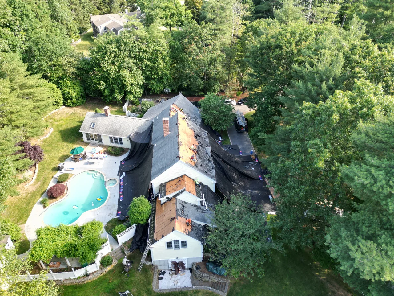 Roofing - Tarps for Protection - Image