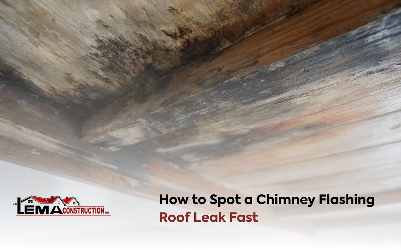 How to Spot a Chimney Flashing Roof Leak Fast