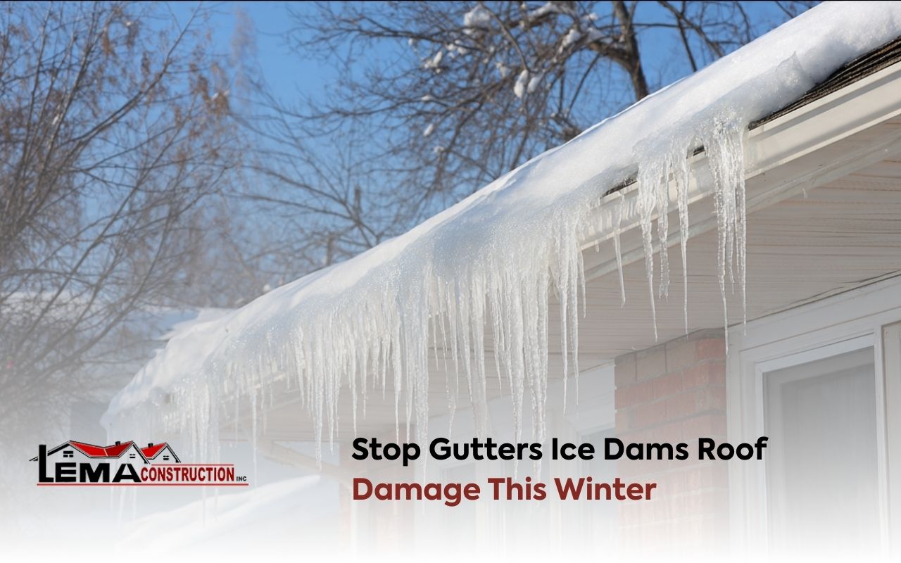 Stop Gutters Ice Dams Roof Damage This Winter