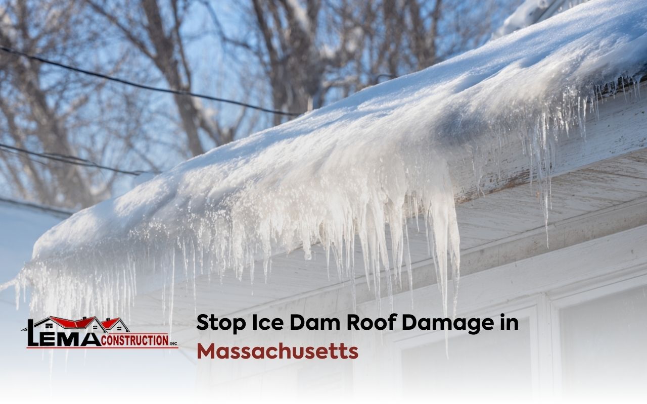 Stop Ice Dam Roof Damage in Massachusetts