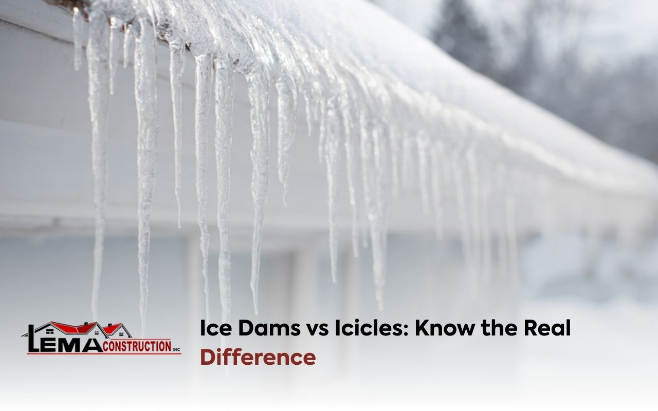 Ice Dams vs Icicles: Know the Real Difference