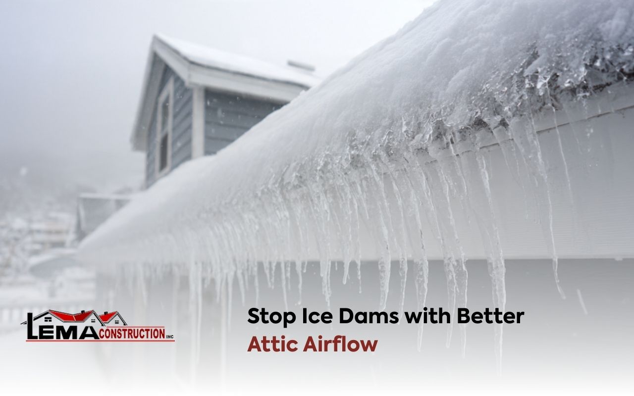 Stop Ice Dams with Better Attic Airflow