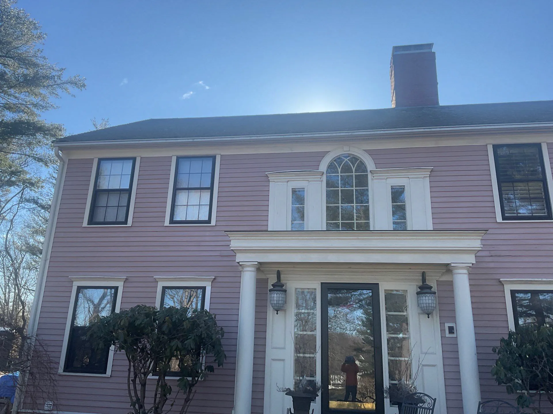 Before - Old White Gutter