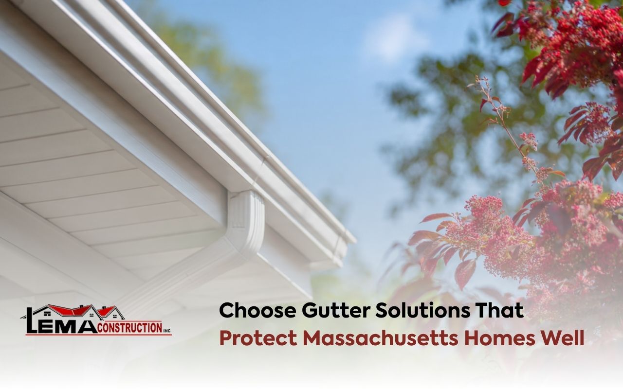 Choose Gutter Solutions That Protect Massachusetts Homes Well