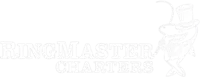 RingMaster Charters Band White Logo