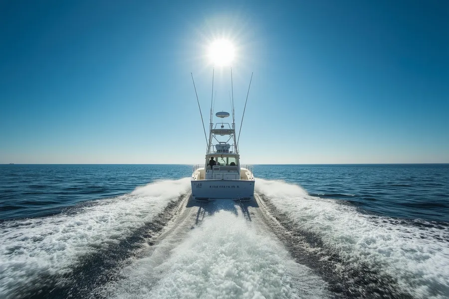 RingMaster 53’ Hatteras offshore run for pelagics—mahi, wahoo, tuna