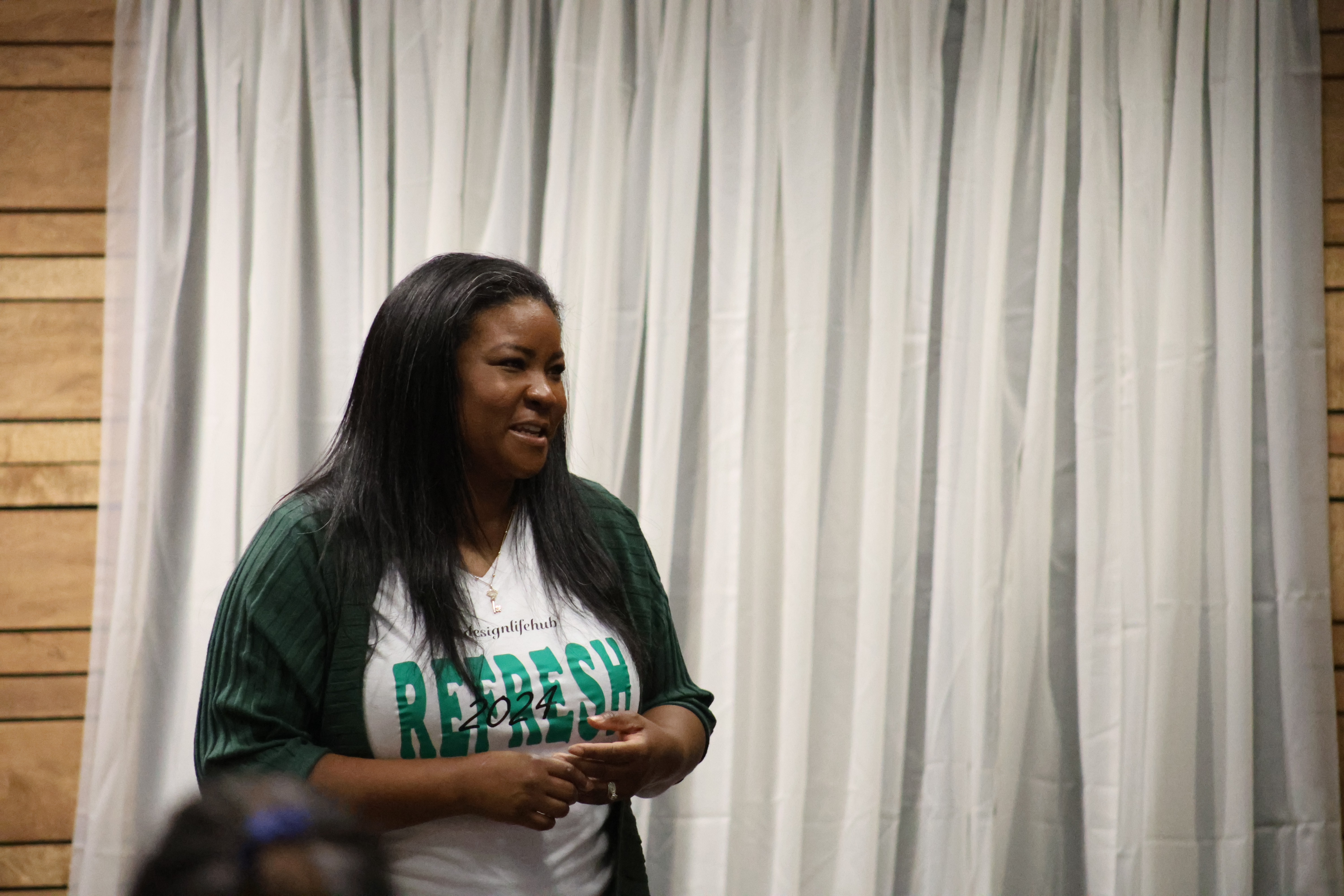 Dr. Quency candid
