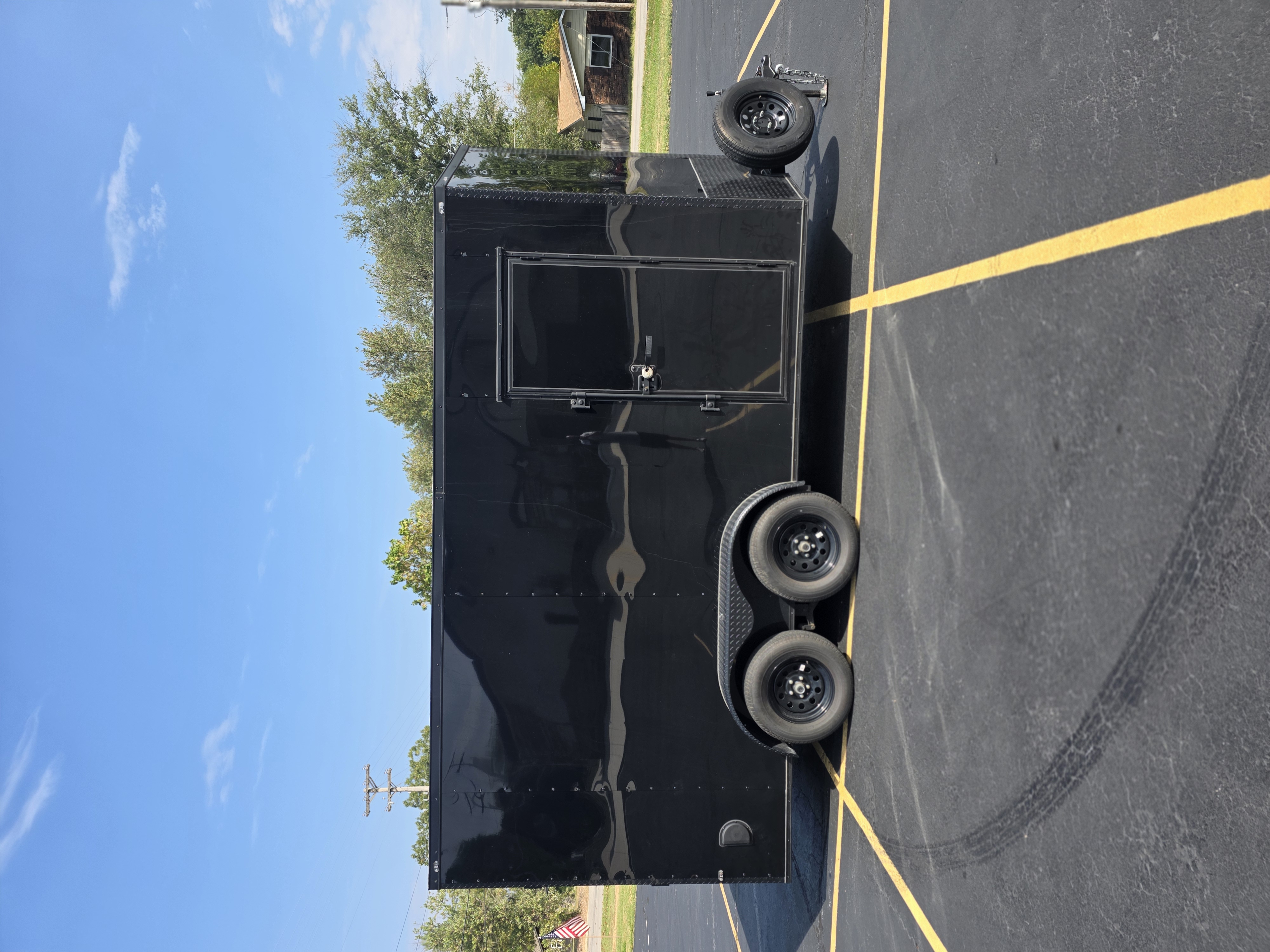 The trailer fleet at Move Easy Trailer Rentals in Macomb, MO