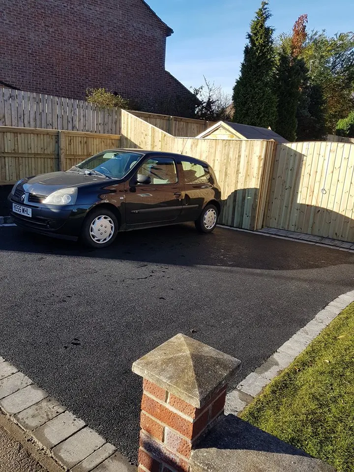 Driveway installation completed by JH Landscapes