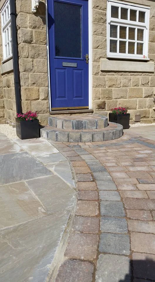 Driveway installation completed by JH Landscapes