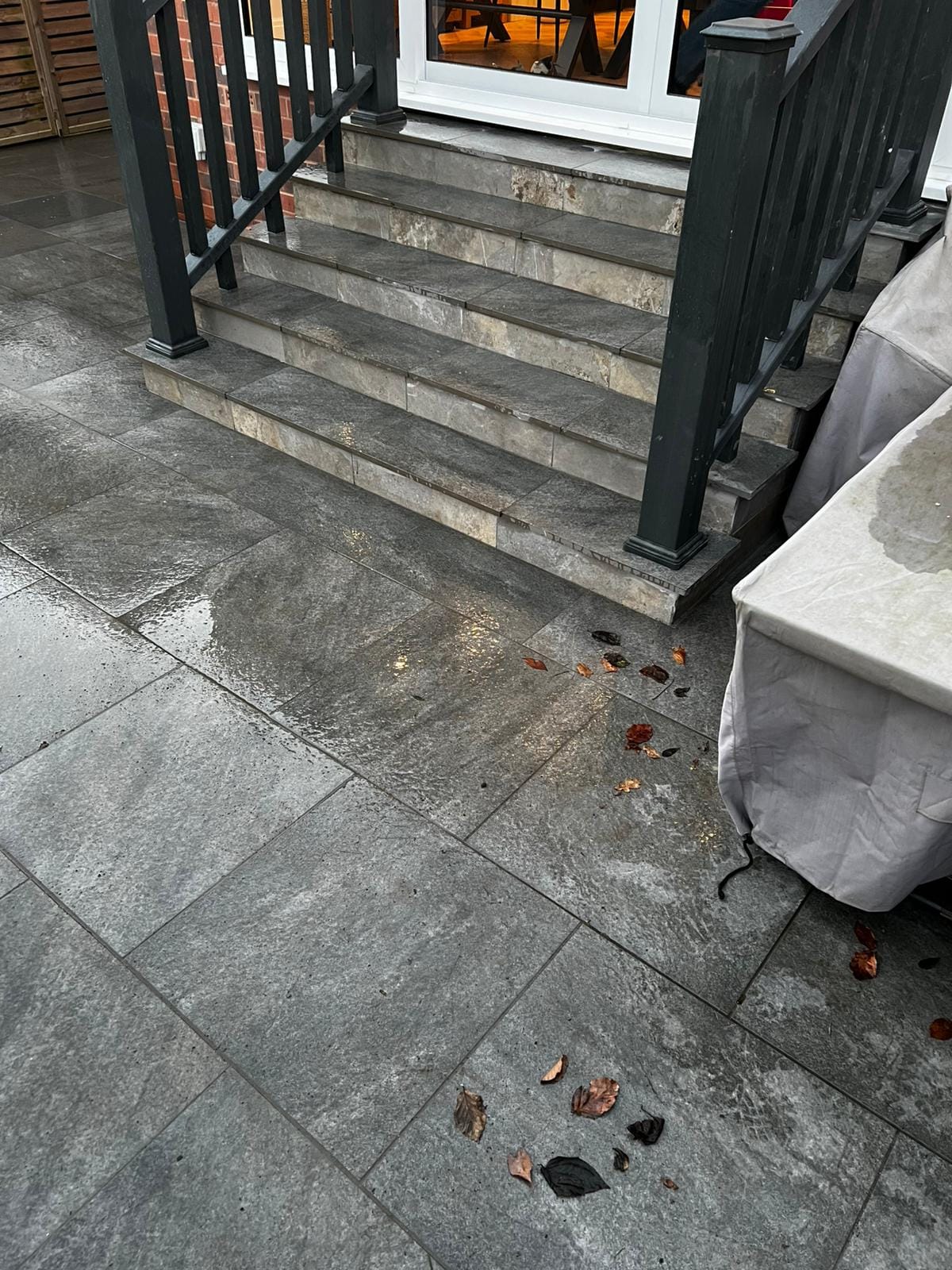 Patio installation completed by JH Landscapes