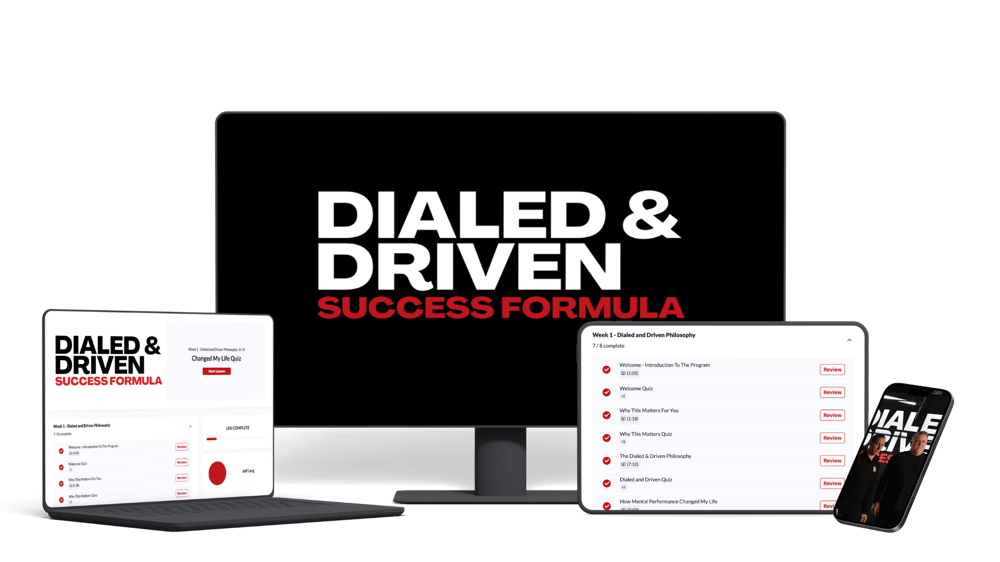The Dialed & Driven Success Formula