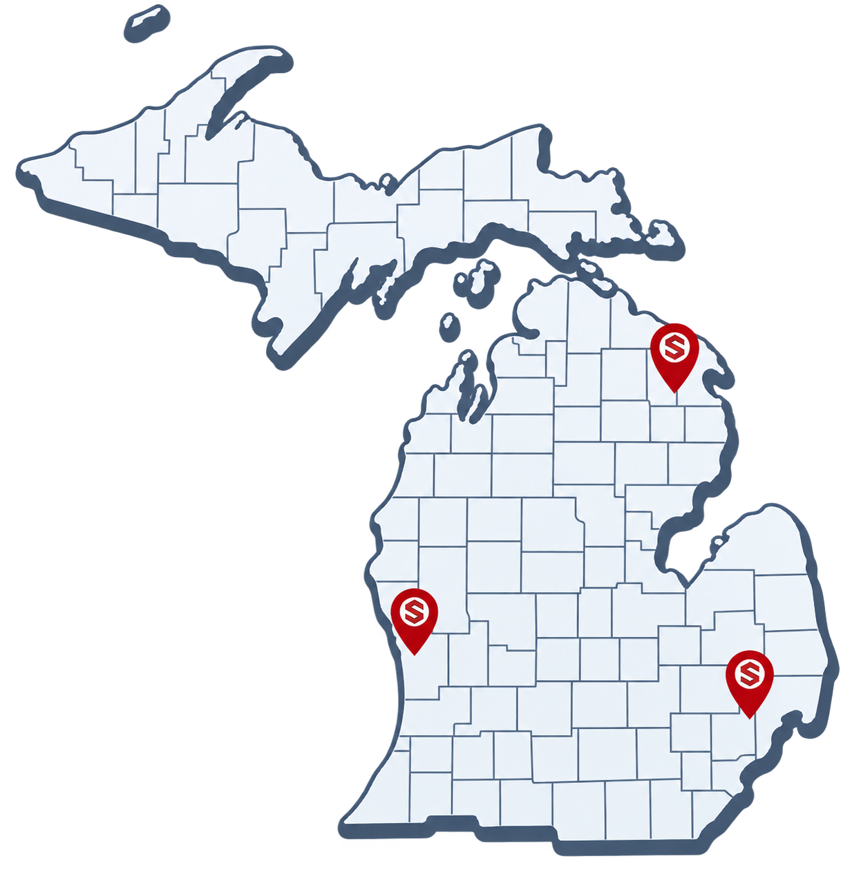 Roof Advance Southeast Michigan Service Areas