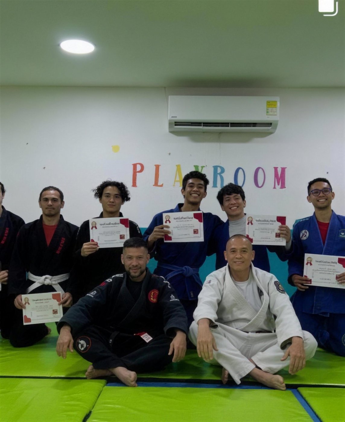 Graduación de jiu-jitsu