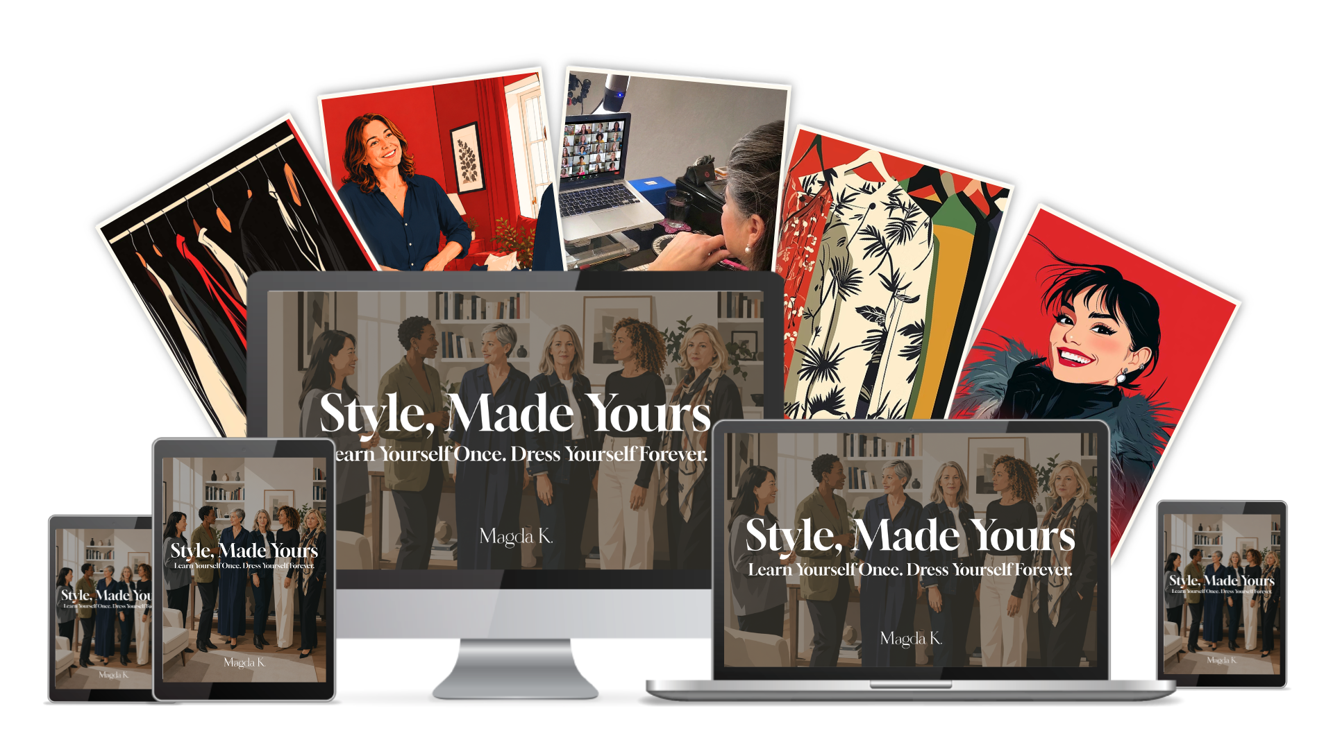 Style, Made Yours across desktop, laptop and tablet