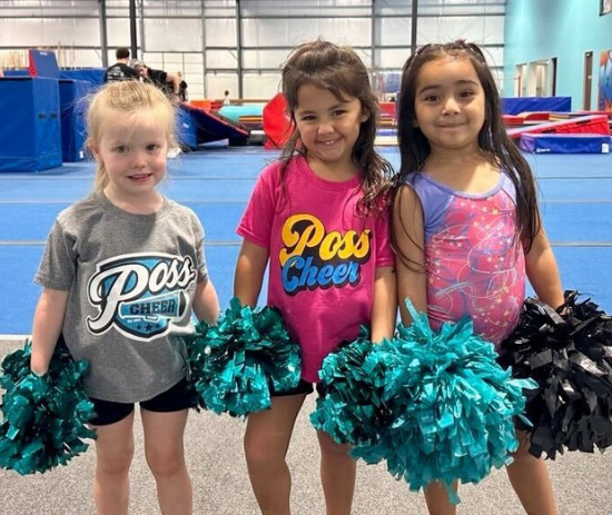 Cheerleading at Katy Gymnastics in Katy, Texas