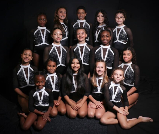 Competitive gymnastics at Katy Gymnastics