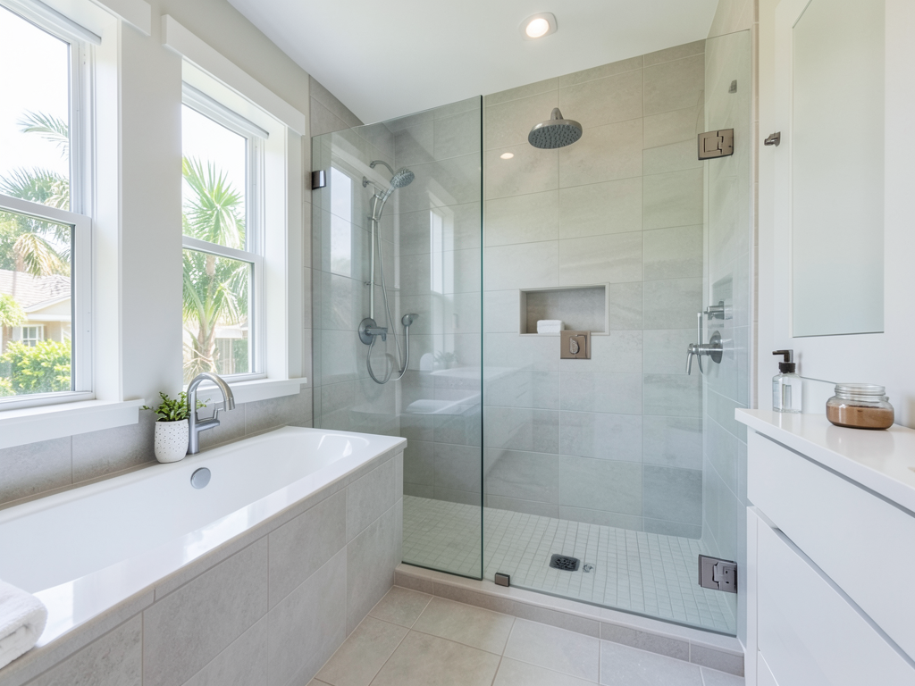 Tub-to-Shower Conversions in Palm Beach County - Custom Bath and Tile blog