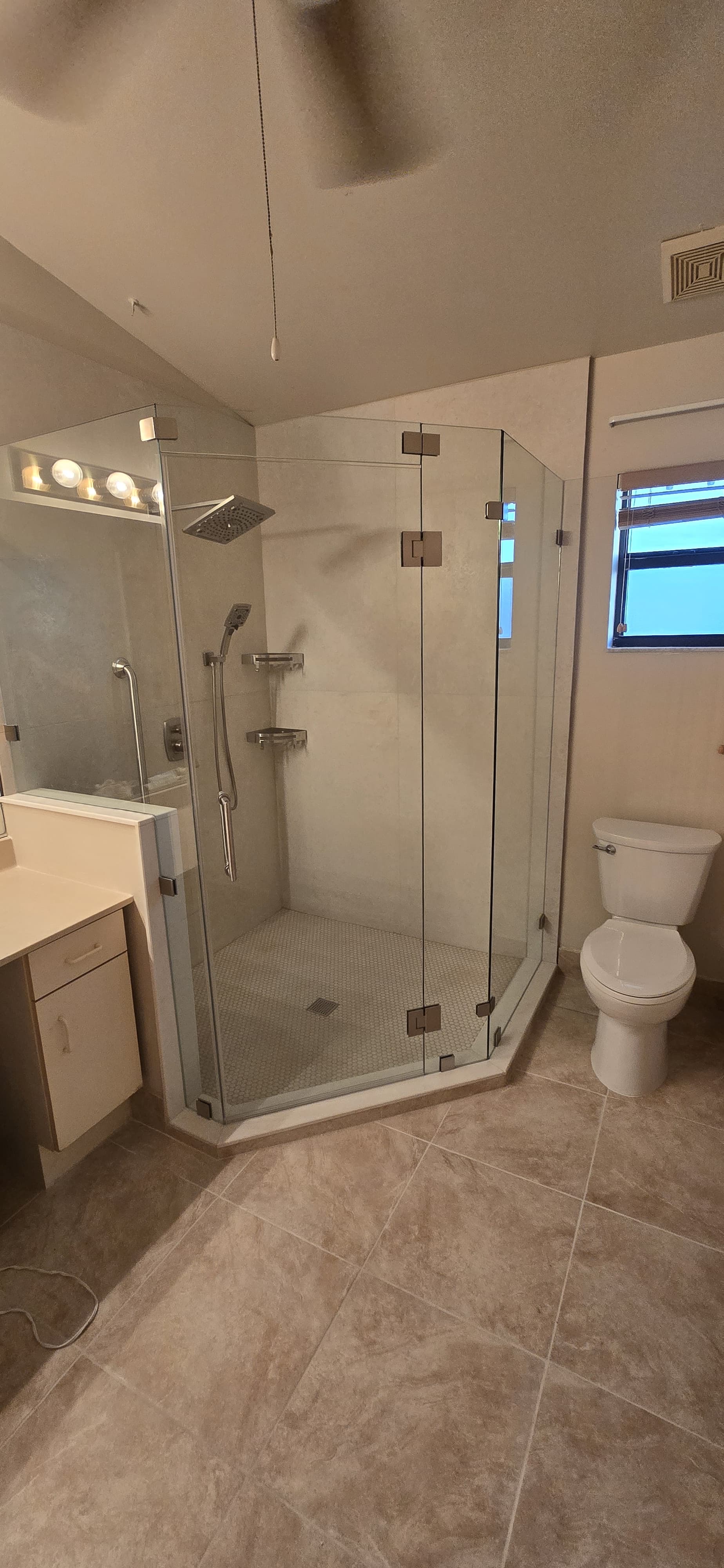 Bathroom after remodel by Custom Bath and Tile