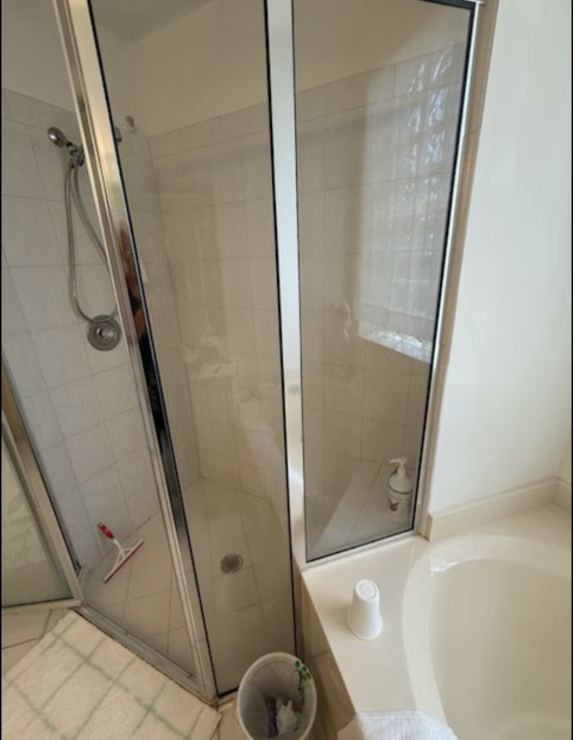 Bathroom before remodel by Custom Bath and Tile