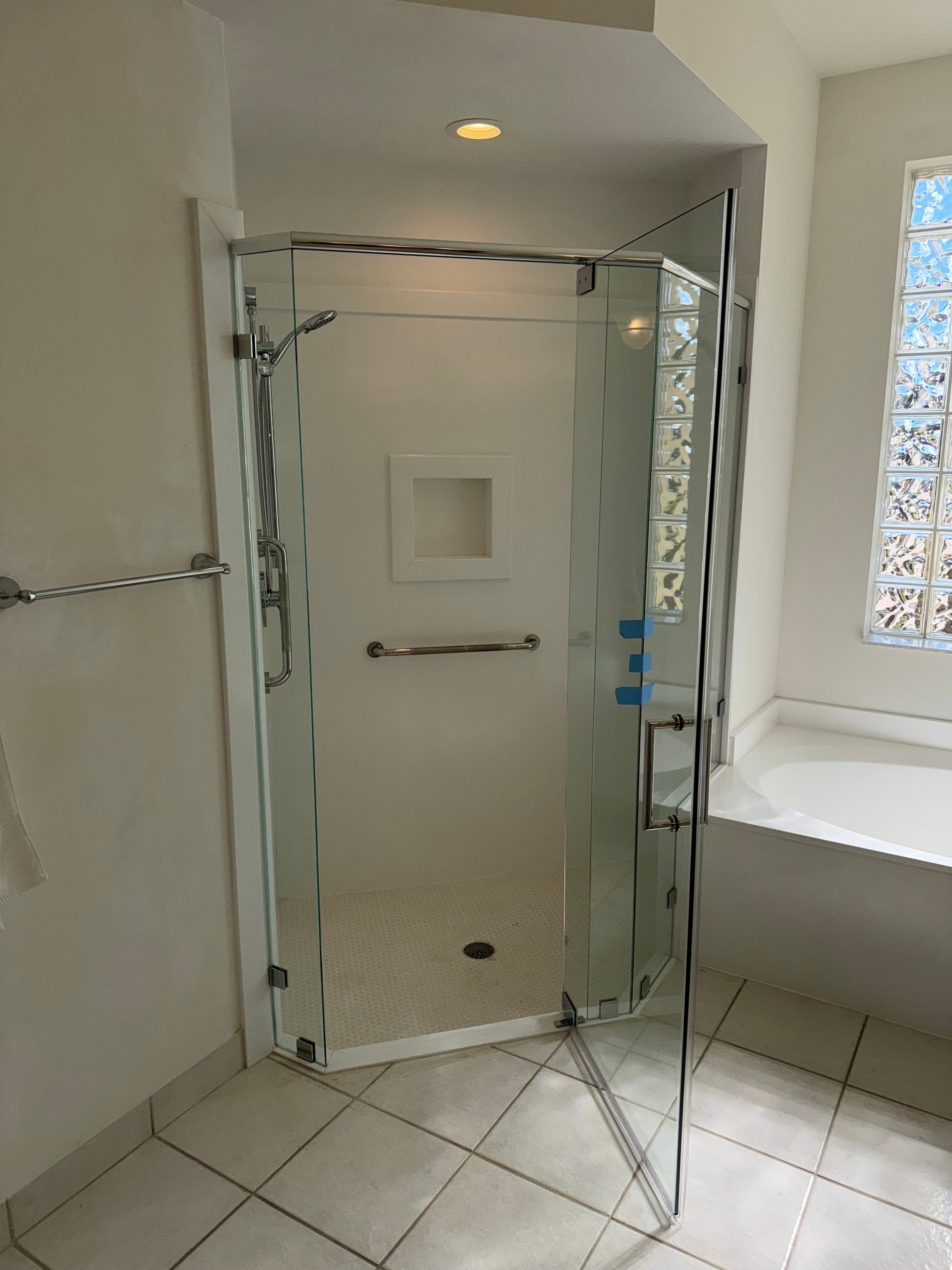 Bathroom after remodel by Custom Bath and Tile