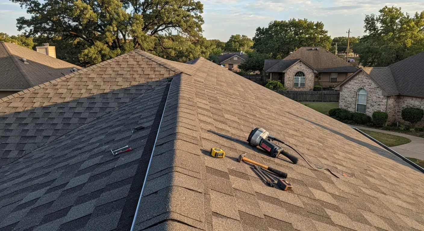 Residential roof replacement