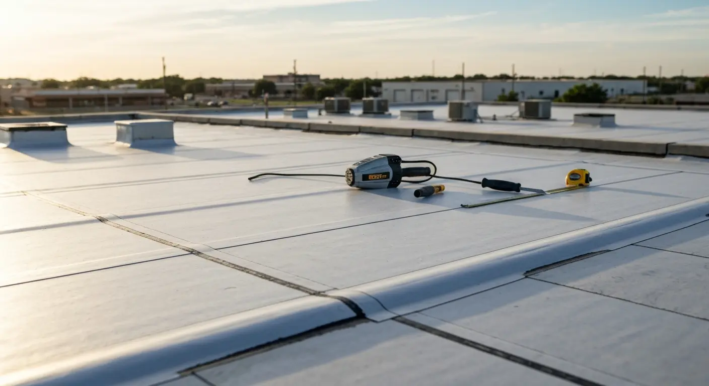 Commercial roof maintenance
