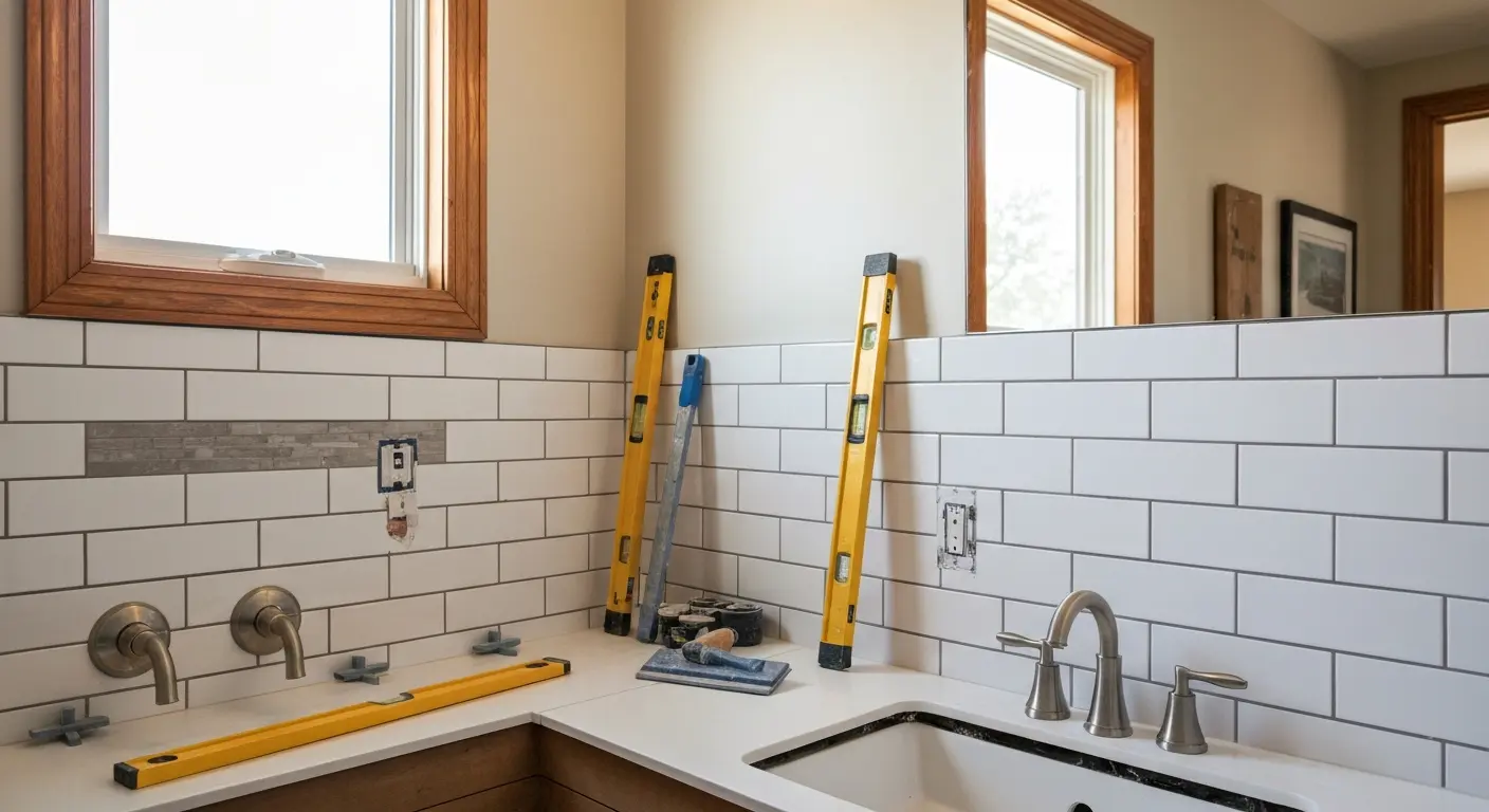 Bathroom renovation project