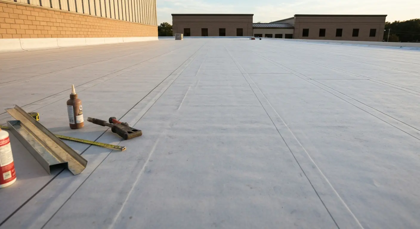 Commercial roofing replacement