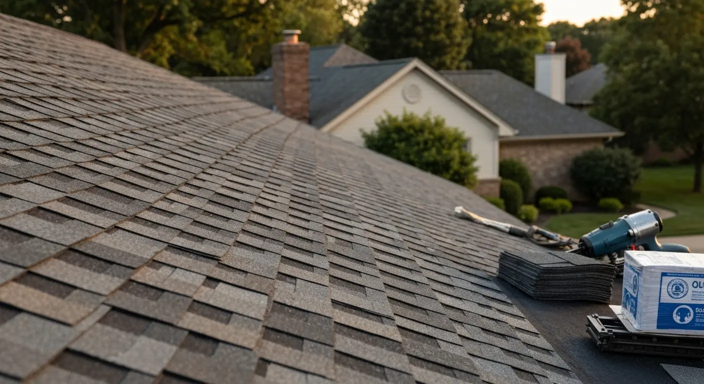 Residential roof replacement