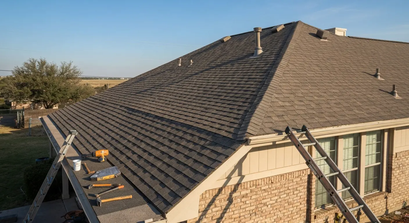 Roof replacement project