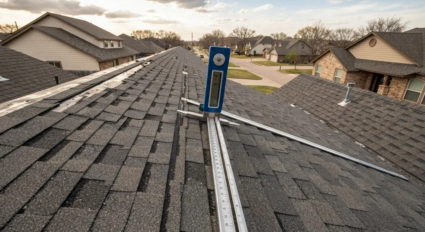 Storm damage roof repair