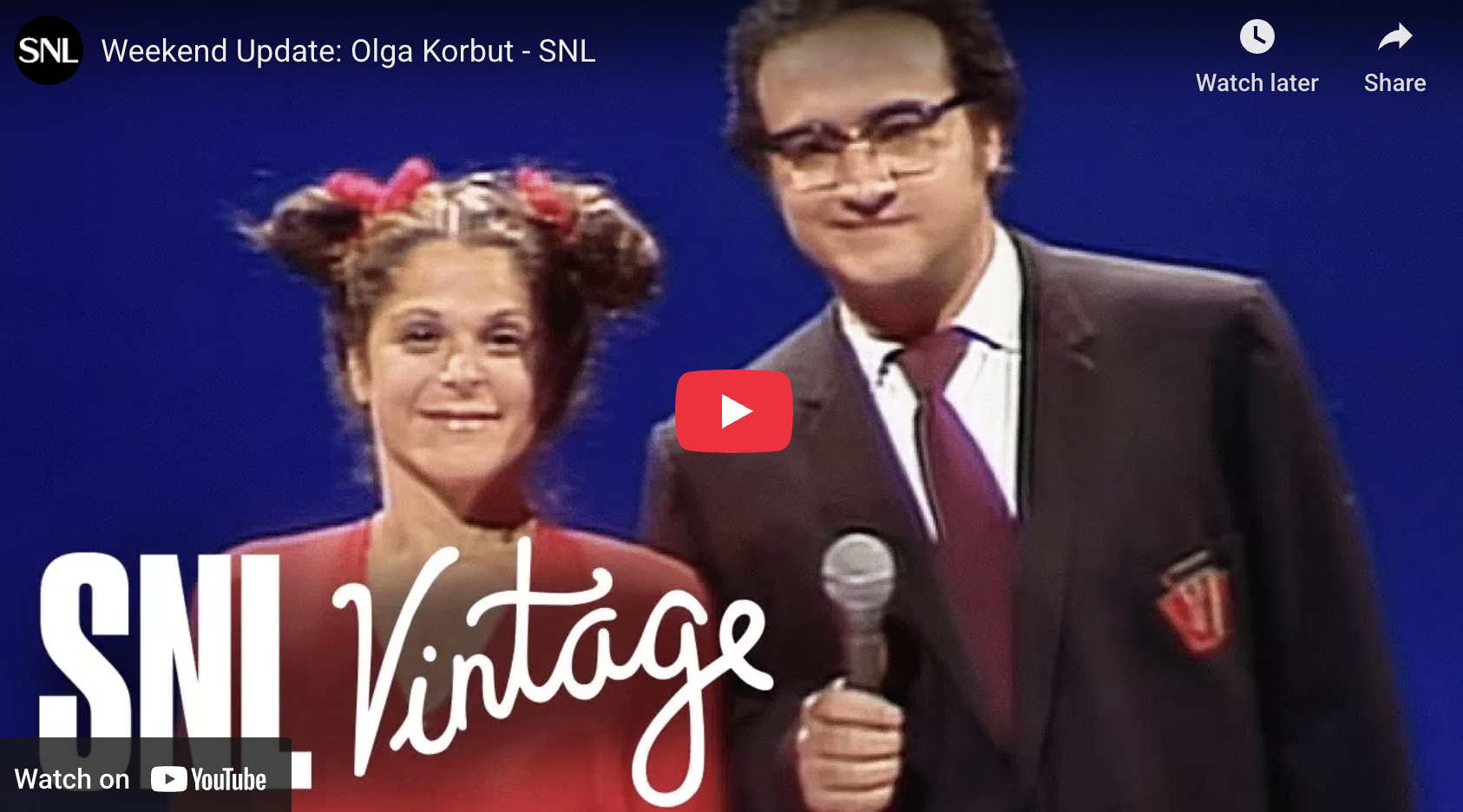 And this week's funny video...