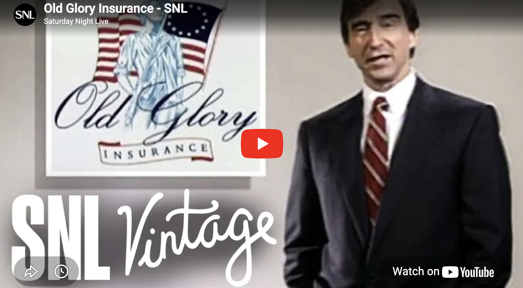 And this week's funny video