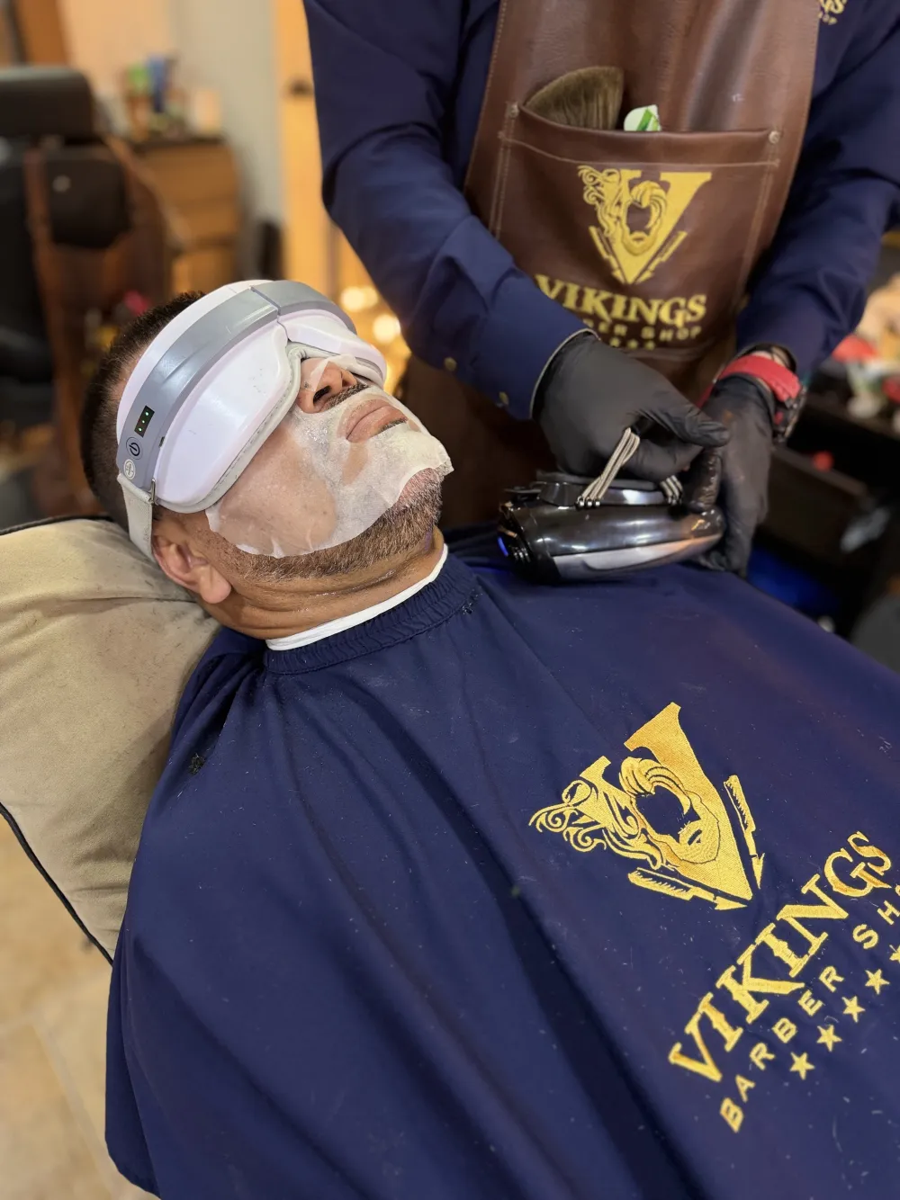 Cuidado facial en el archivo fotográfico de Vikings