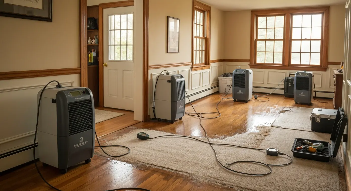 Water damage restoration