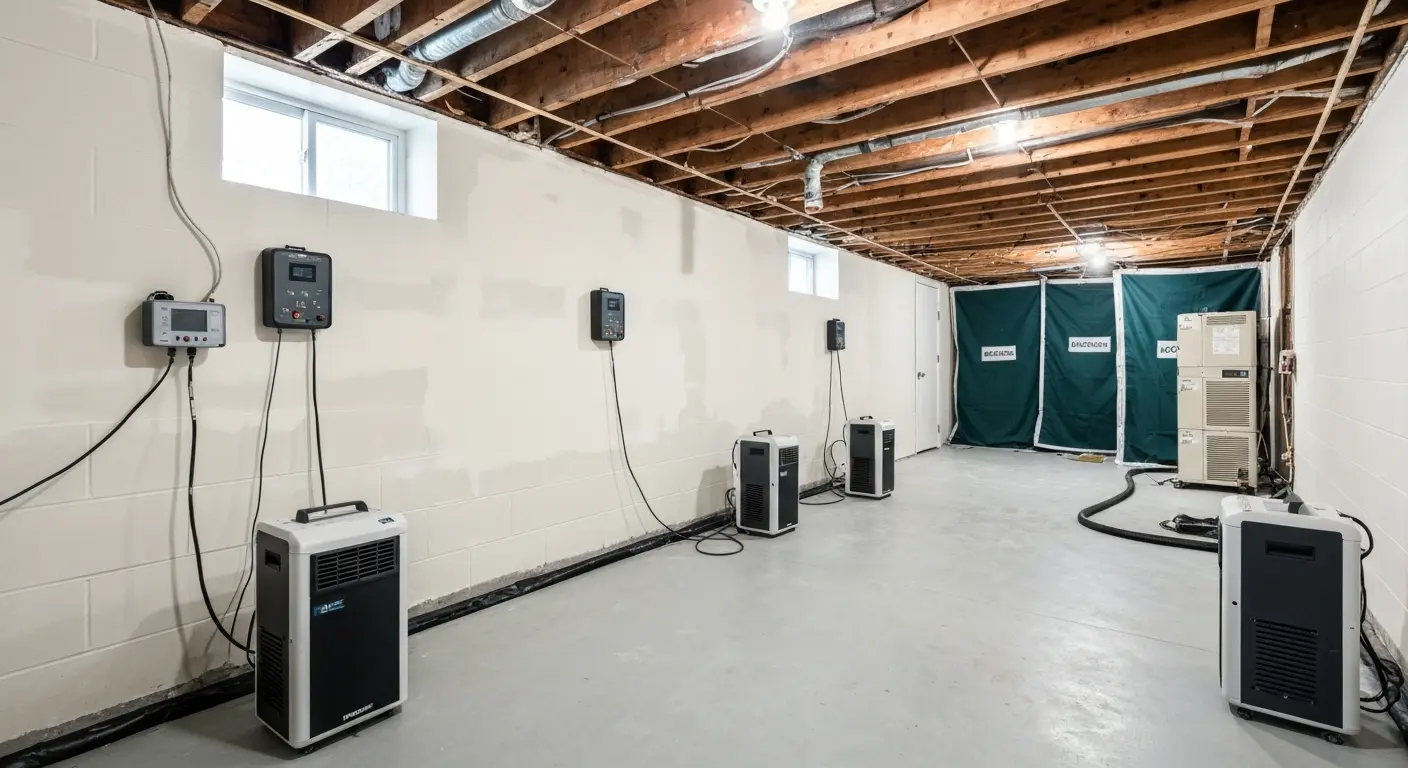 Mold remediation services