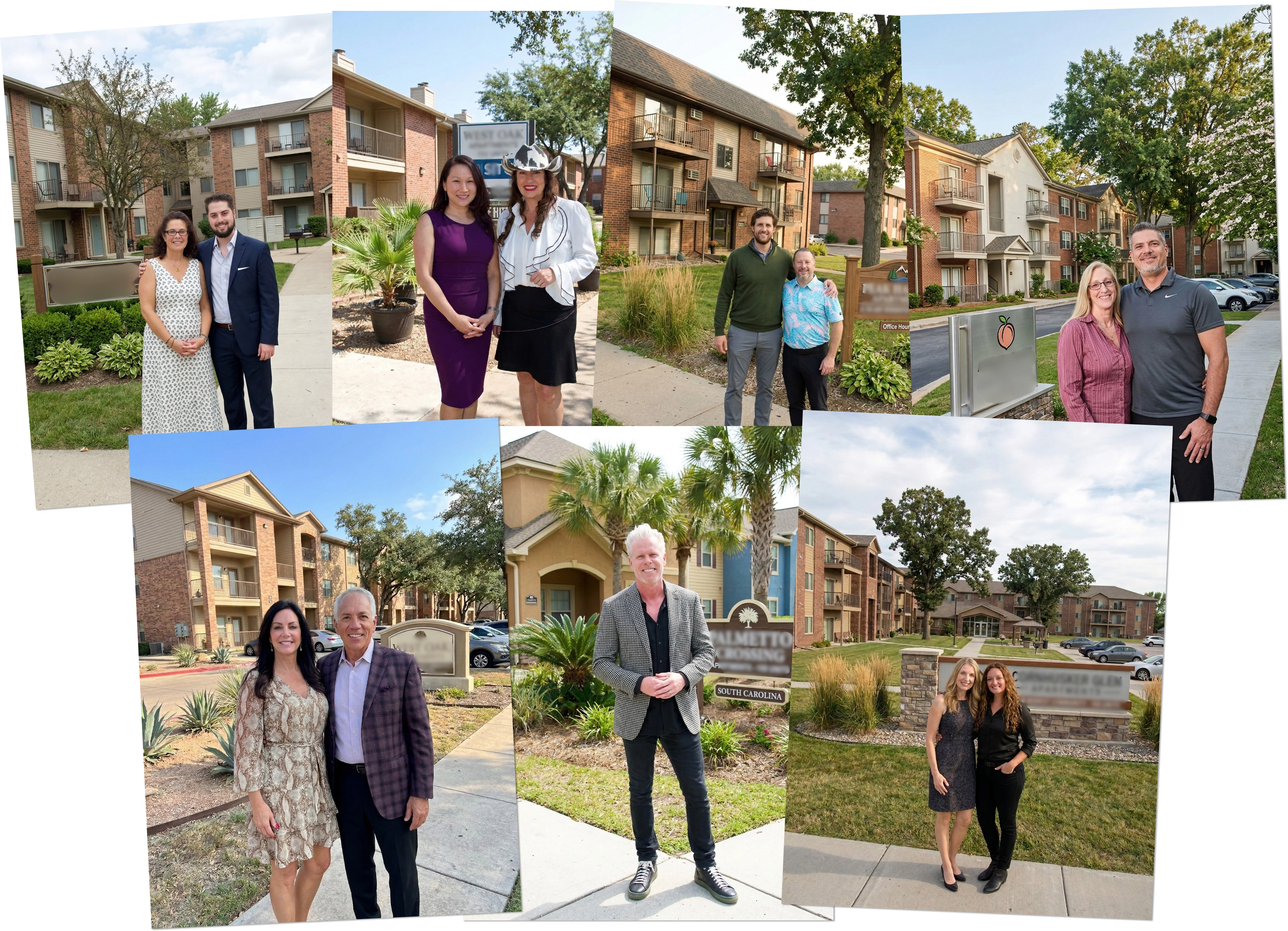 Peak Multifamily students at their multifamily properties