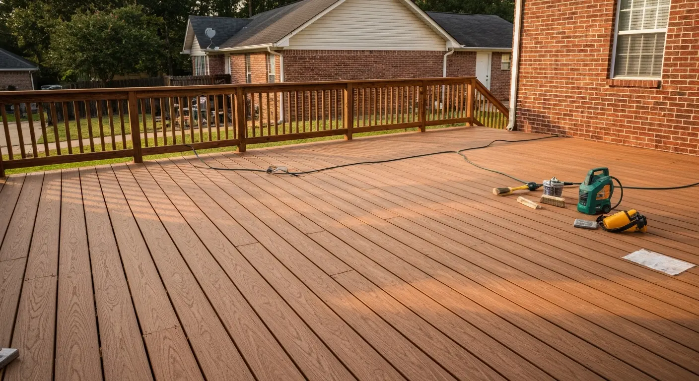 Deck repair and restoration near Main Street Gardendale