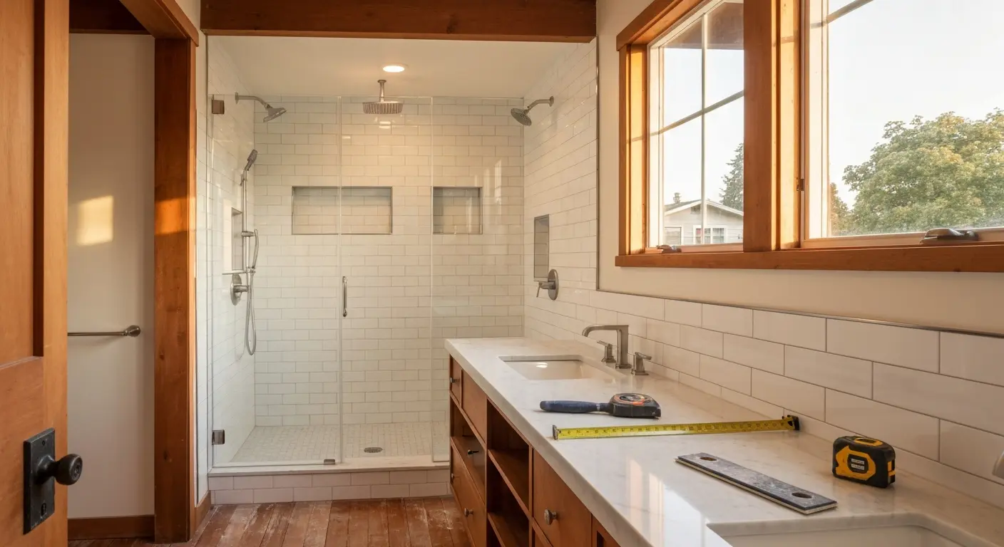 Bathroom remodel project