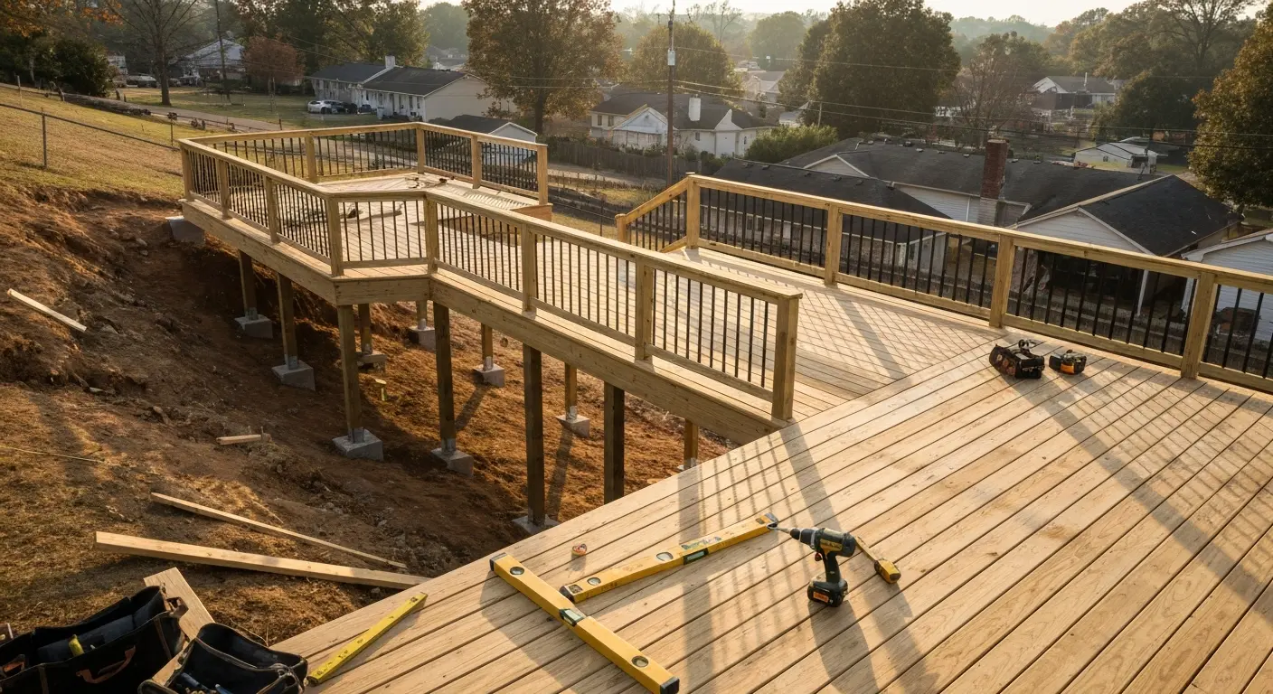 Multi-level deck