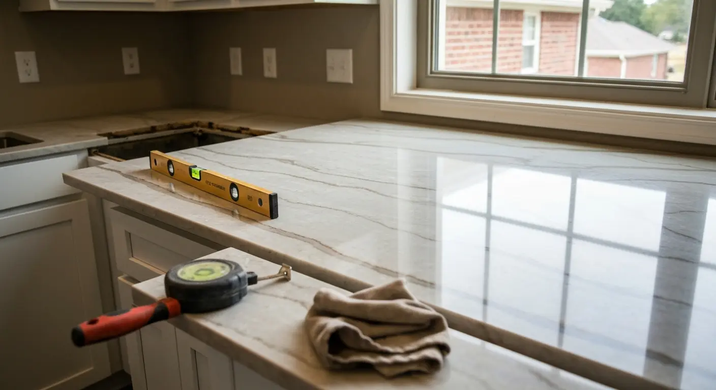 Custom stone countertop design