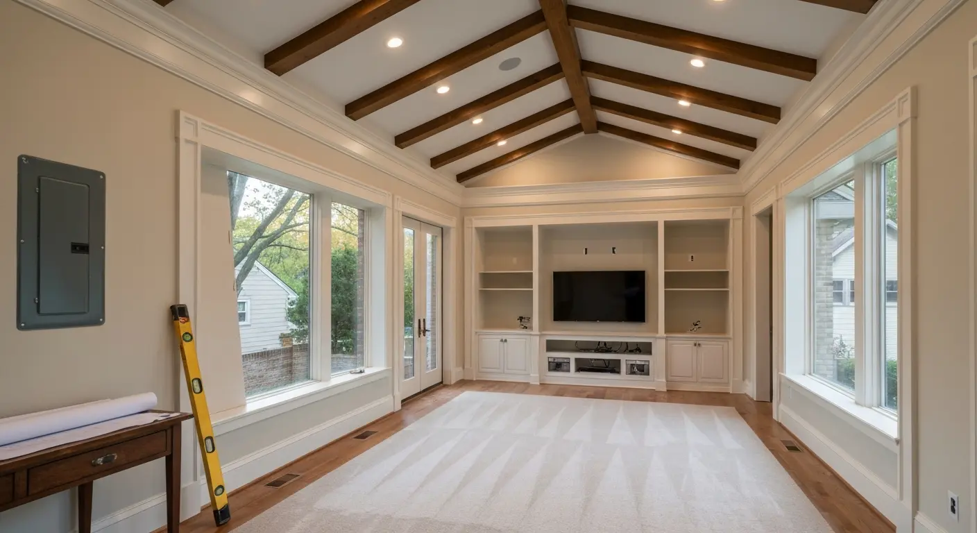 Family room addition