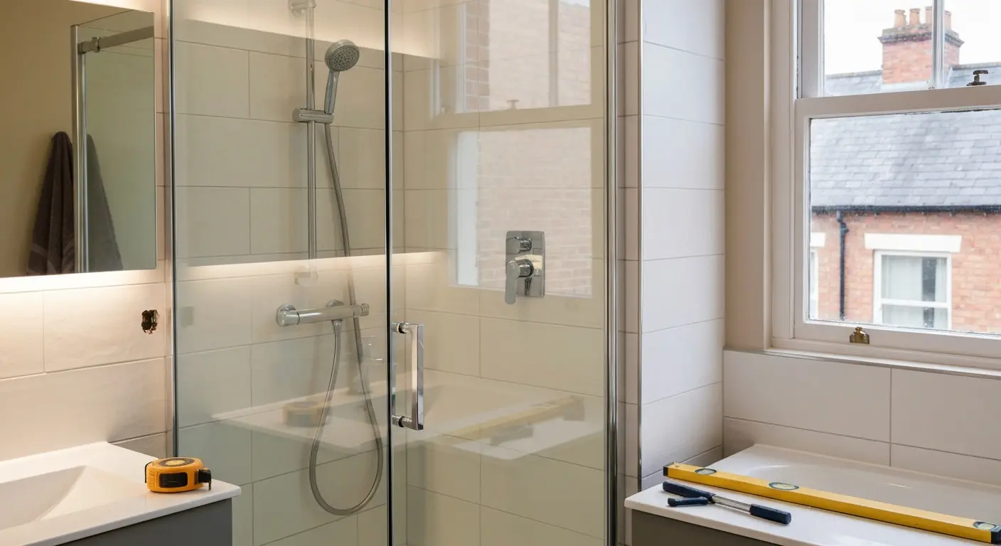 Shower and tub installation