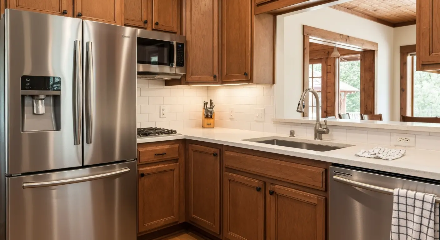 Kitchen appliances and utilities