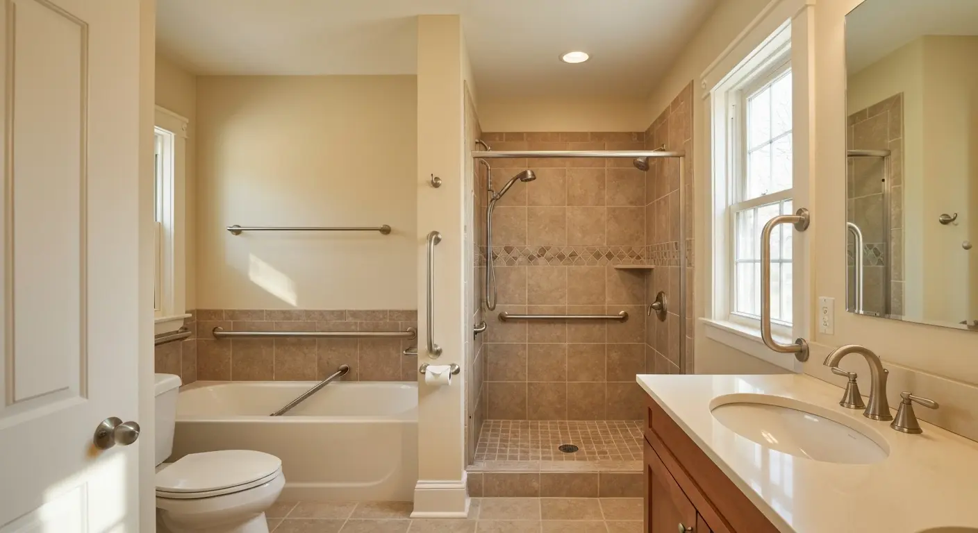 Accessible bathroom design