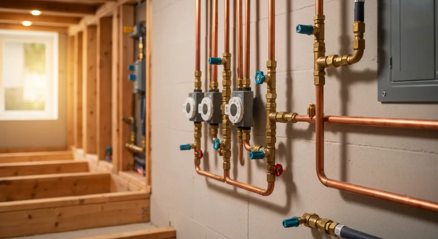 Professional crew at work